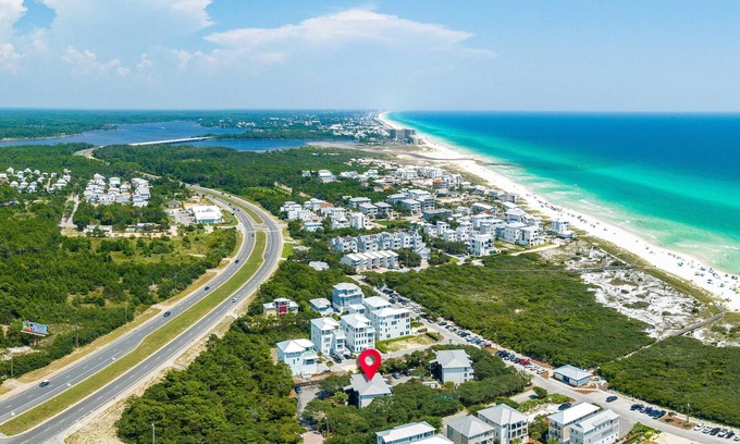 Inlet Beach Condo | BeeBy the Dunes l Gulf Views l Custom Wine Bar l Steps to Beach