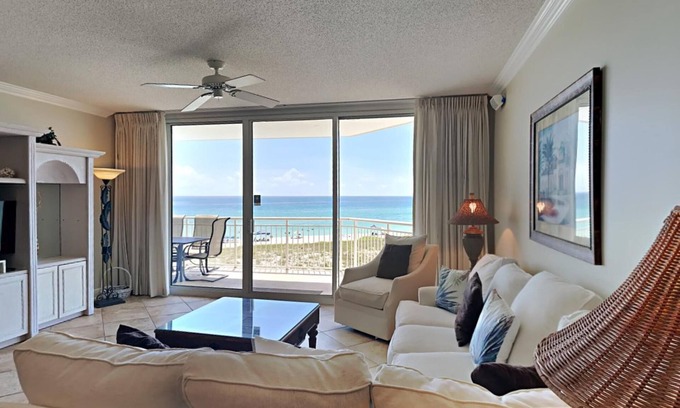 Navarre Beach Condo | Belle Mer #303 | 3BD/3BA | Pool, Hot Tub, Tennis, Gym
