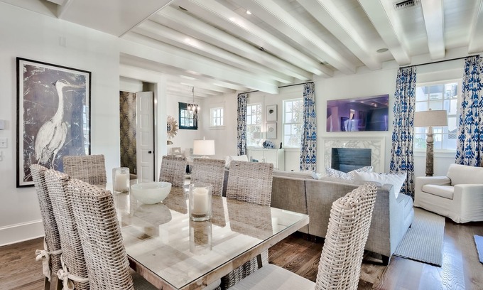 Rosemary Beach House | Blue Heron Cottage & Carriage House— Luxurious beachy elegance at its best