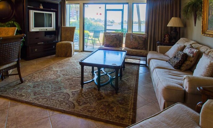 Villa Lago Condo | Boardwalk 188 - Serene lake views with a boardwalk to the Gulf of Mexico!
