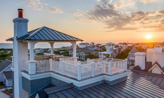 WaterSound Beach House | Book a Summer Getaway Today! Gulf Views! Private Pool! Watersound Gated Community! 6 Adult Bikes!