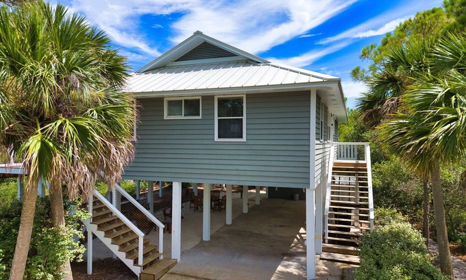 Sea Palm Village House | Came & Stayed: 3 BR, 2 BA House in St George Island, Sleeps 6