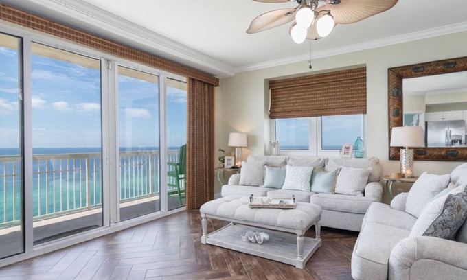 Miramar Beach Condo | CELADON BEACH~Quiet West End! Wraparound Balcony ~ Free Beach Chair Service!