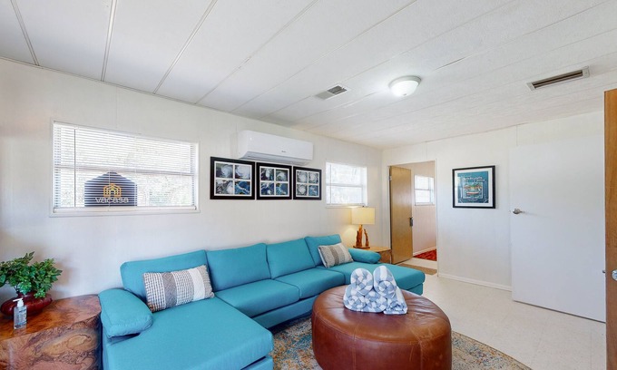 Carrabelle House | Charismatic getaway two miles to the beach with WiFI & central AC - snowbirds OK