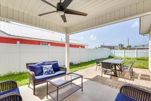 Holiday Beach House | Charming Panama City Beach Retreat with Patio