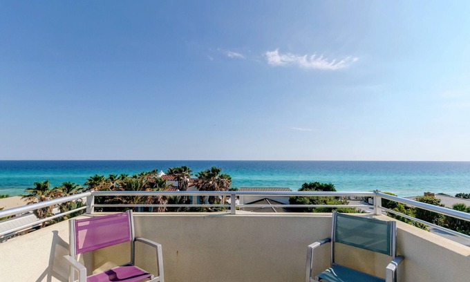Seagrove Beach House | Closest Lux Home to Beach & Seaside. See Map &Reviews! Pool, Bikes, Beach Chairs