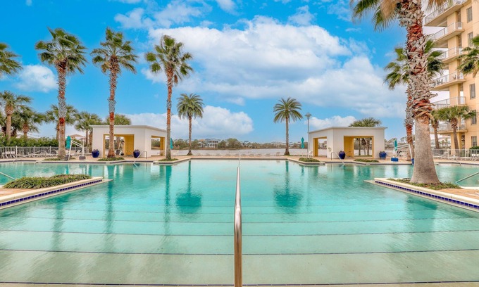 Sunnyside Apartment | Contemporary condo with lake views, free WiFi and cable, and resort amenities