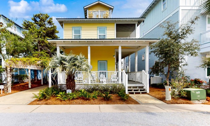 Rosemary Beach House | Curated coastal escape with Gorgeous home & carriage, pools & dog-friendly charm