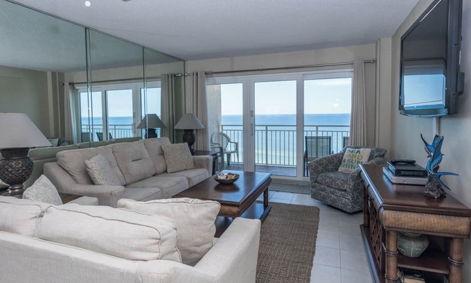 Gulf Lagoon Beach Condo | D903 Spectacular Direct Gulf views! 3 pools