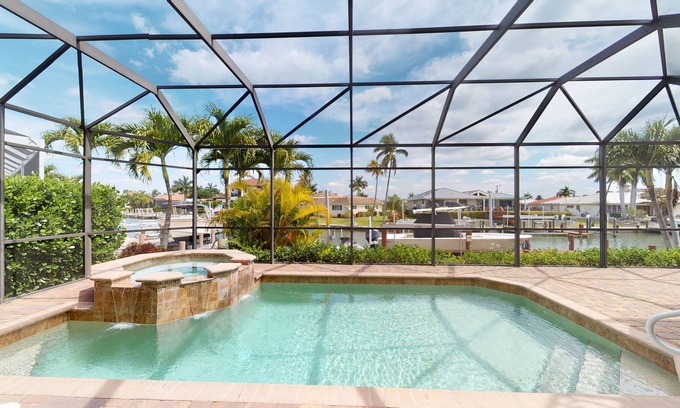Marco Island House | Direct Access, 4 Bedroom Waterfront House With Pool