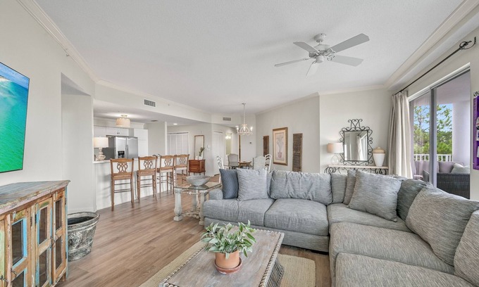 Santa Rosa Beach Condo | Discount June7-17 incl. Beach Chair set Blue Mt Beach 3 BR ocean front building