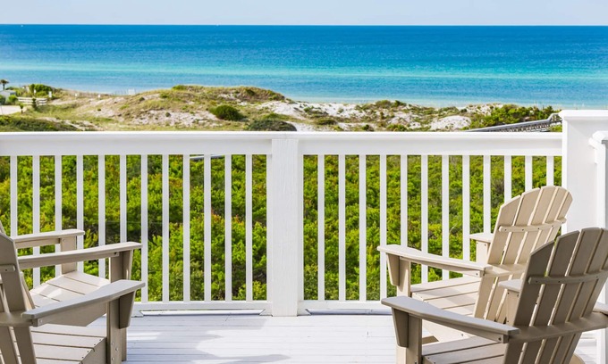 Inlet Beach House | Fall & 2026 Specials! Amazing Beach House w/Gulf Views! 50'Pool! 4 Bikes/1 Wagon
