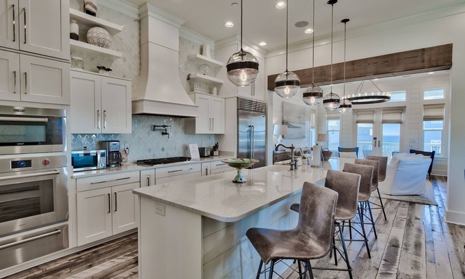 Chivas Bluff House | Fall Dates Available! Private Heated Pool! Private Beach Access! Gulf Views! Low-Speed Vehicle!