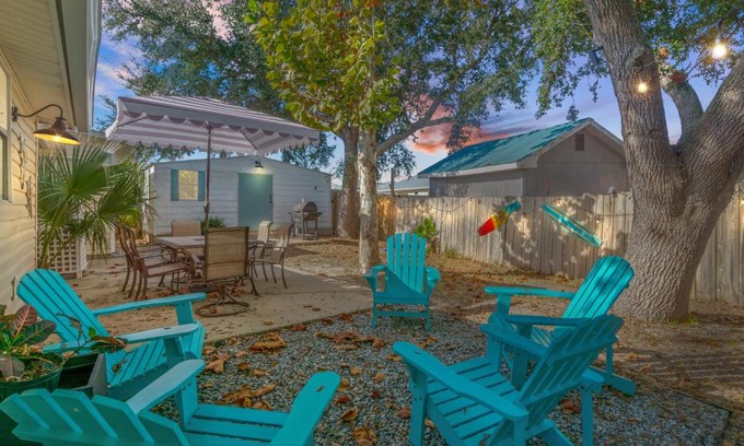 Holiday Beach House | Fanta Sea - Private Seasonal Hot Tub, Game Room, Walk to Beach, Pets OK, & More!