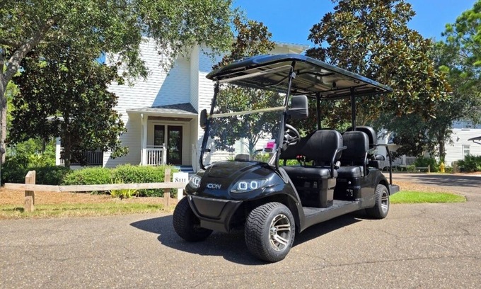 Miramar Beach Condo | Golf Cart Included ~ Bay View ~ Screened Porch ~ Community Pool