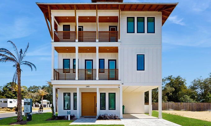 Panama City Beach House | Gorgeous home with private pool, outdoor space and close to beach