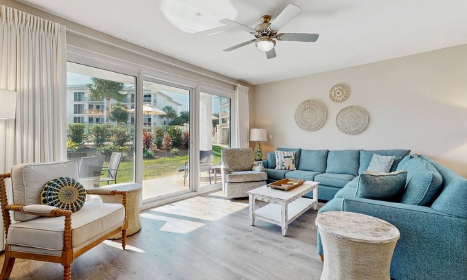 Rosemary Beach Condo | Great condo just steps from the Gulf waters with hot tub, pool & pickleball