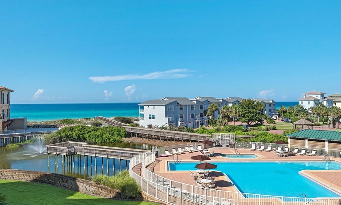 Santa Rosa Beach Condo | Gulf and Pool Views, Free Seasonal Beach Service, Extended Balcony, Designated B