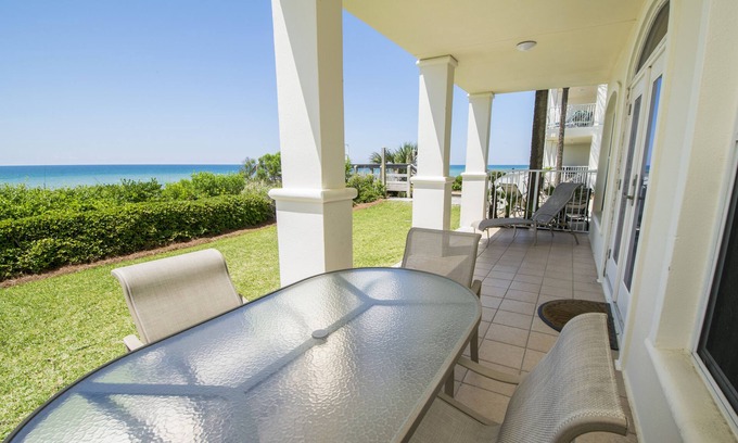 Gulf Place Condo | Gulf front condo, 1st floor- walk out to beach, Pool, Santa Rosa beach