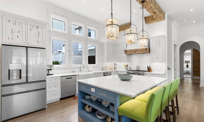 Seagrove Beach House | Happy Hours: BRAND NEW Luxury 6BR with Private Pool, Elevator Gulf-View, Heart