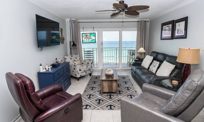 Gulf Lagoon Beach Condo | L@k Terrific Deals D706 Great Gulf View, 3 Pools, Tennis