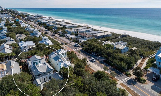 Seaside House | LATE SUMMER OFFER~“25 NATCHEZ-SURF SHACK”~Gulf View~Resort Amenities~Beach Gear
