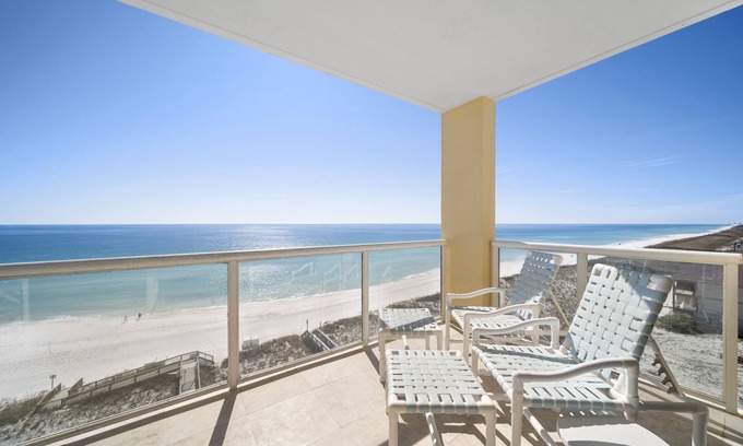 Navarre Beach Condo | Luxury Corner Unit For The Discriminating Traveler with Double Beach Service