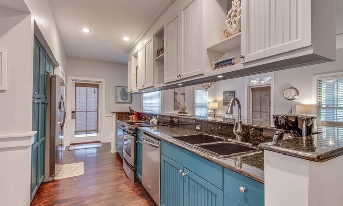 Seacrest House | Magnolia Cottages by the Sea- Steps to the Pool, 2 King 1 Queen Bed!
