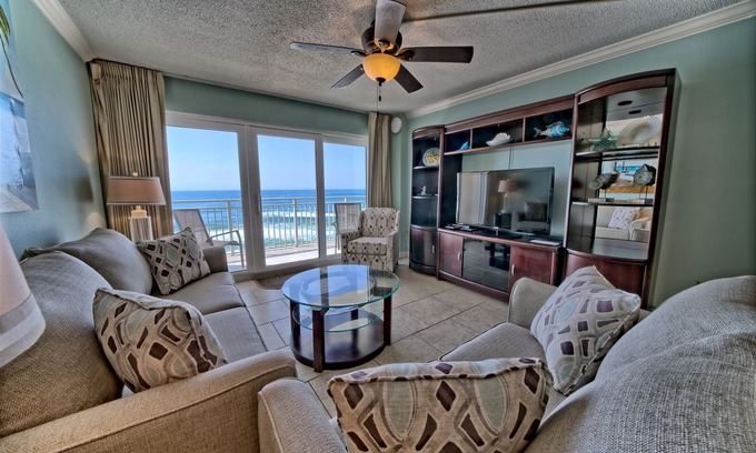 Gulf Lagoon Beach Condo | Oceanfront Dunes D805 + Free Seasonal Beach Loungers