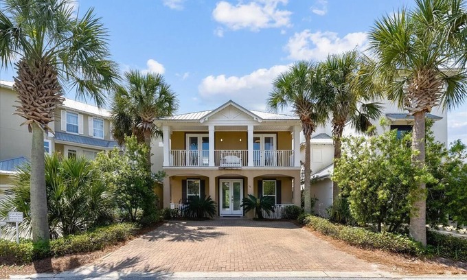Seacrest Beach House | Pet-Friendly Seacrest Beach escape—steps to Lagoon Pool, 7 bikes, 5-min to beach