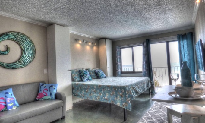 Panama City Beach Condo | Pet Friendly Gulf Views On the Beach Steps Away 2nd Floor Private Deck