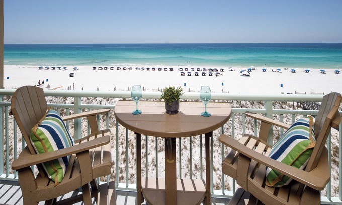 Fort Walton Beach Condo | PI 510: Sunset Serenade. Two KINGS! Reserved parking, granite, top notch unit