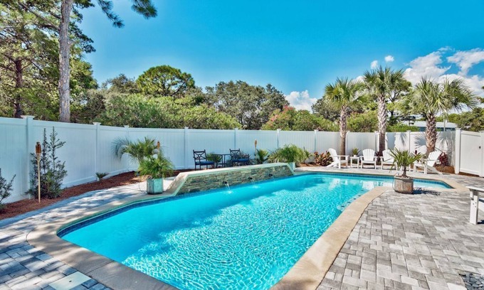 Emerald Waters Village House | Salty Shores @ Emerald Waters Village | Private Pool and Waterfalls | Walk to Beach | Free Fun Pass
