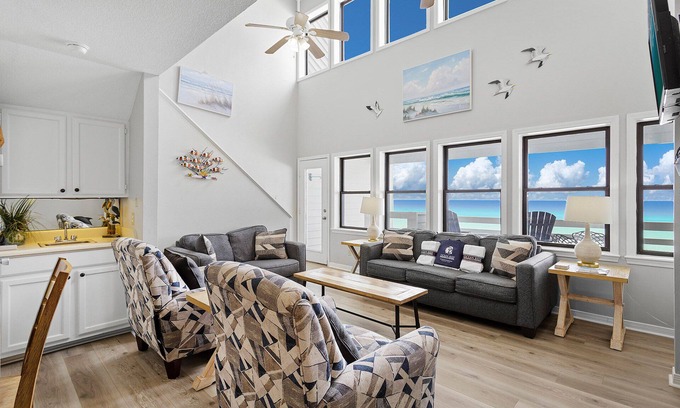 Miramar Beach Condo | Sea Winds 4 - Miramar Beach! Gulf Front Townhome! Great Rates! Book Today!