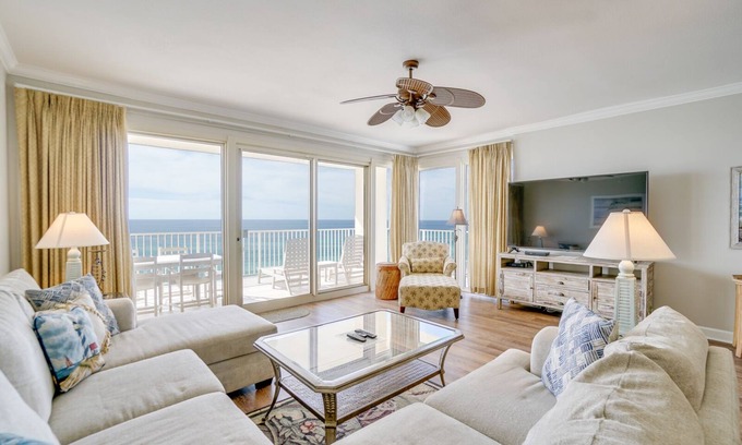 Bel Air Condo | Seventh Heaven! West Facing Corner Unit. Beautiful Views All Around!
