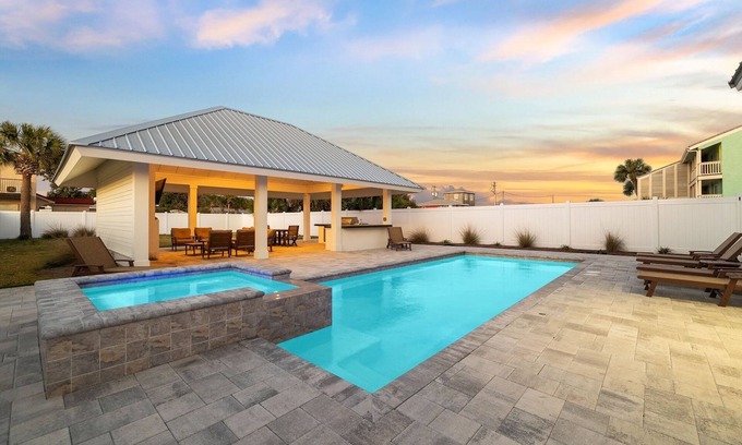 Laguna Beach House | Spend Fall by the Gulf! Beach Front! Gulf Views! Private Pool! Dog Friendly!