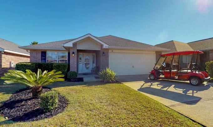 Fort Walton Beach - Destin House | Starfish - Largest Heated Pool, Walk to Private Beach,GolfCart/LSV,Pet Friendly