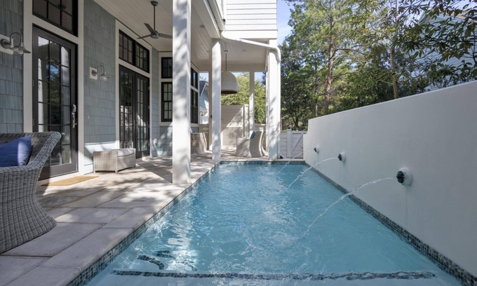 WaterSound Beach House | Summer Dates Available! Private Pool! High End Appliances and Amenities! Golf Cart!