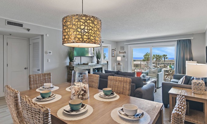 Holiday Isle Condo | The Islander 207 Beautiful Gulf View FREE Beach Service. Platinum Plus unit.