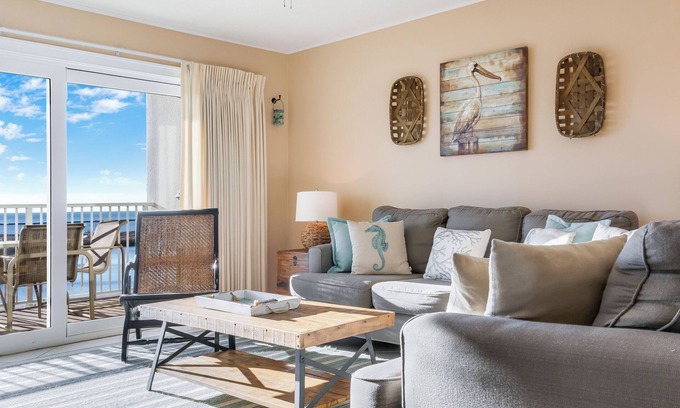Holiday Isle Condo | The Islander 715 Amazing Panoramic Views of Gulf & Harbor- Newly Updated
