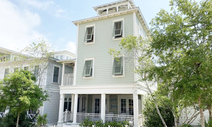 Seaside House | Tower w/Amazing Views in Seaside! Sleeps 11 + 2 Adult Bikes!