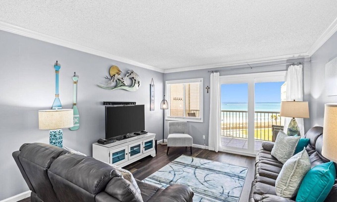 Holiday Isle Condo | Tropi-COOL Condo. In-unit W/D, Spectacular views and FREE bch svc! (515)