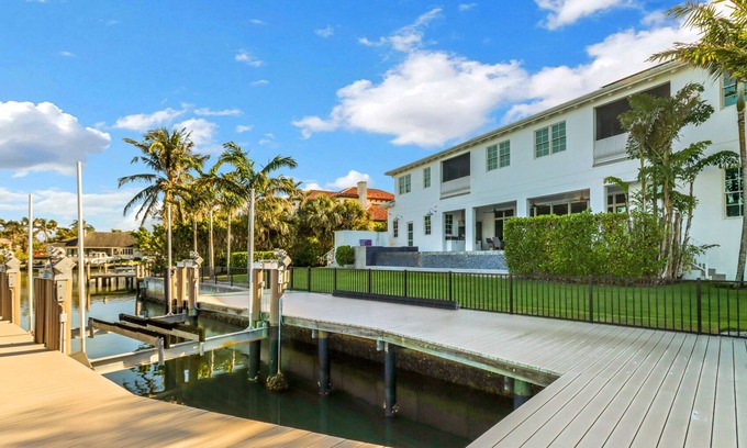 Moorings House | Waterfront luxury rental - Sunset bay views, private pool, 1/2 mile to the beach