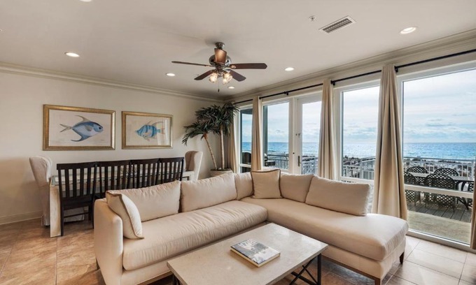 White Sands House | White Sands 17 (447) 4 bedroom/3 bathroom Gulf Front Townhouse