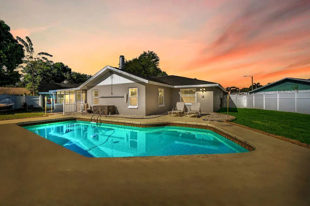 St. Petersburg House | Pool home, hot tub + huge fenced yard - family friendly!