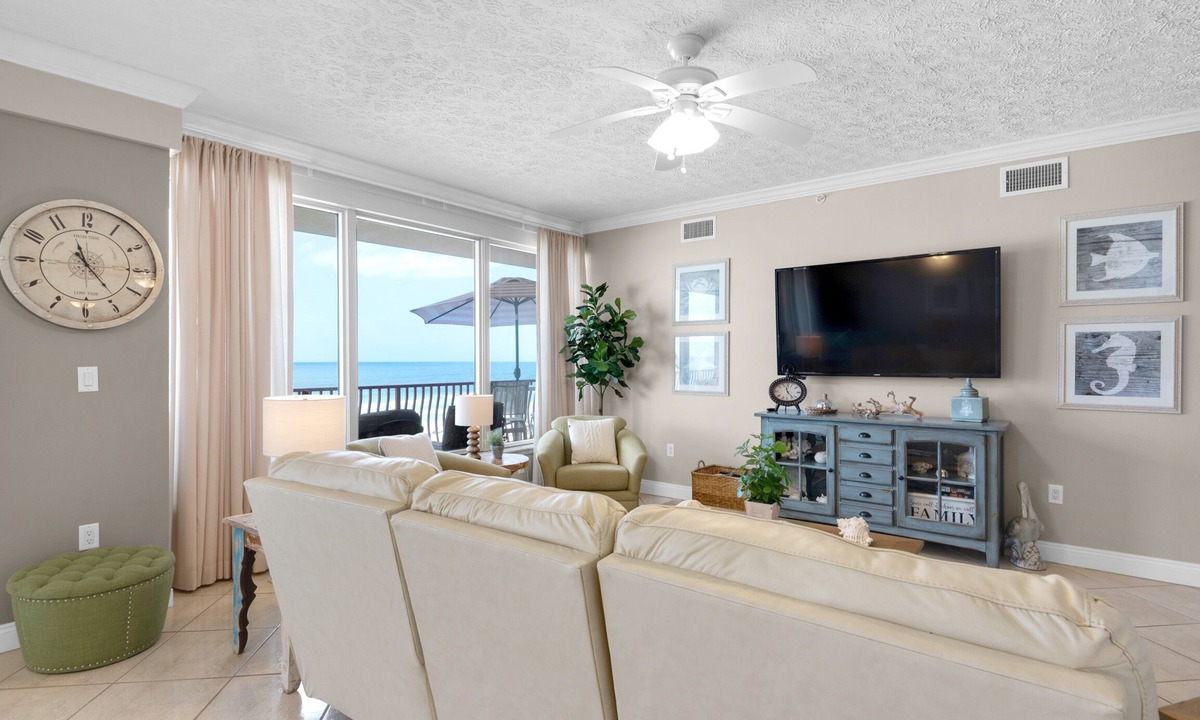 Gulf Lagoon Beach Condo | 🌴Beachfront Luxury-XL Balcony-Beachside Pool-Fitness-3BR Hidden Dunes 402🌴