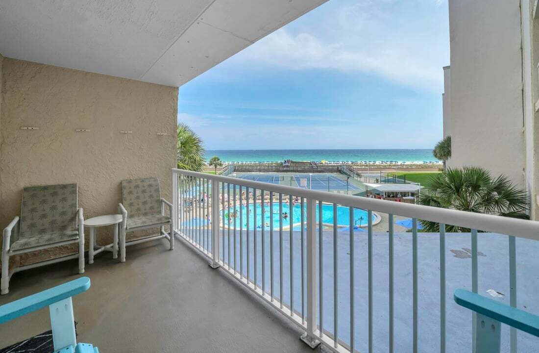 Holiday Isle Condo | 313- Coastal Cool Beachfront Condo with stunning ocean views!