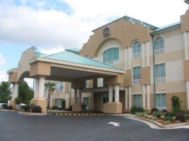 Photo of Buildings in Pine Forest