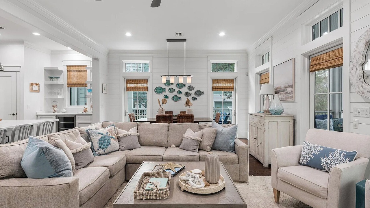 Photo of Livingroom in Watercolor