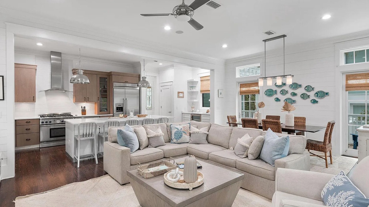 Photo of Livingroom in Watercolor